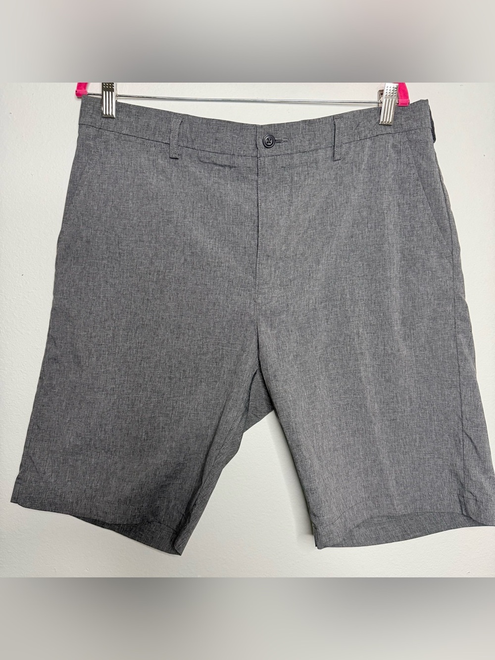 Men's PGA TOUR GRAY GOLF 10” SHORTS PERFORMANCE SZ 36